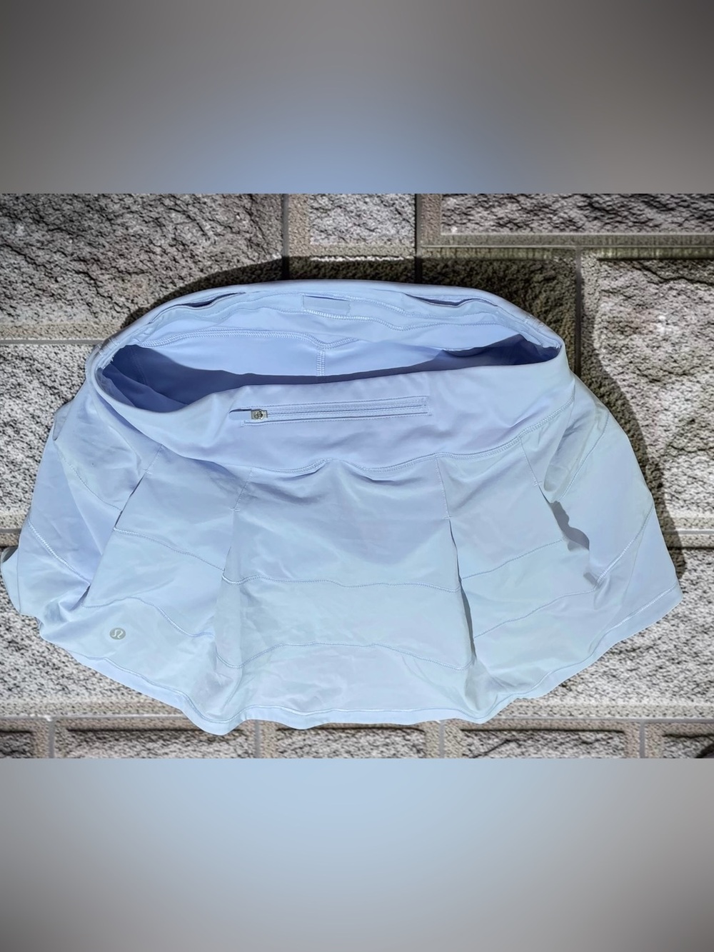 lululemon‎ Pace Rival light blue women’s shorts 4